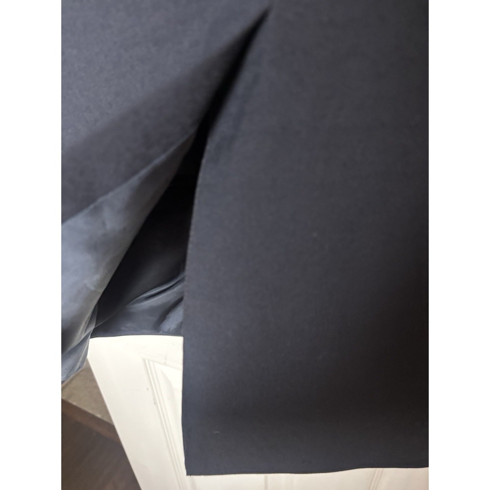 Jos A Bank Mens 40R Navy Blue Wool Gold Button Blazer Sport Coat Classic Preppy - Picture 12 of 14